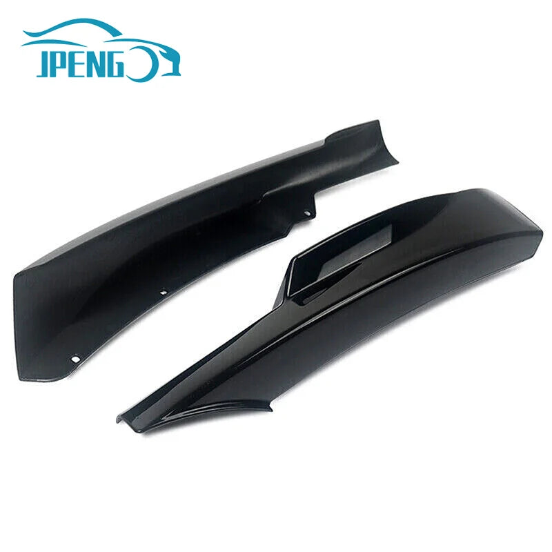 Front lip inserts for BMW 3 Series E90 E91 328i 325i LCI M-Tech Sports 2009 2010 2011 2012
