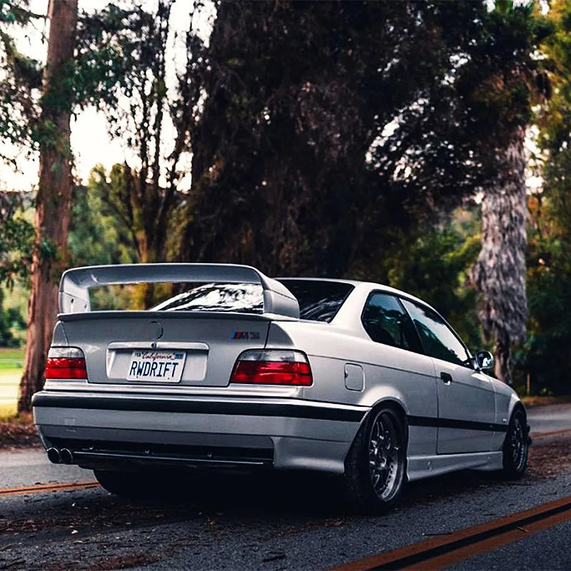 Rear Spoiler for 1990-2000 BMW 3 Series E36 M3 Black Carbon