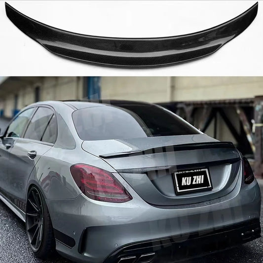 Carbon Fiber Rear Spoiler forMercedes Benz W205 C63 2015-2020