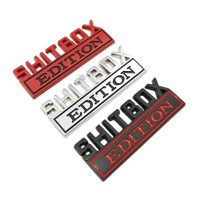 SHITBOX EDITION Badge