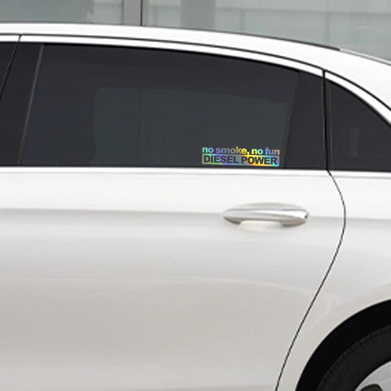 No SMoke, No Fun. DIESEL POWER sticker