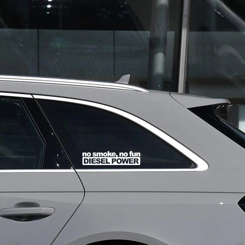 No SMoke, No Fun. DIESEL POWER sticker