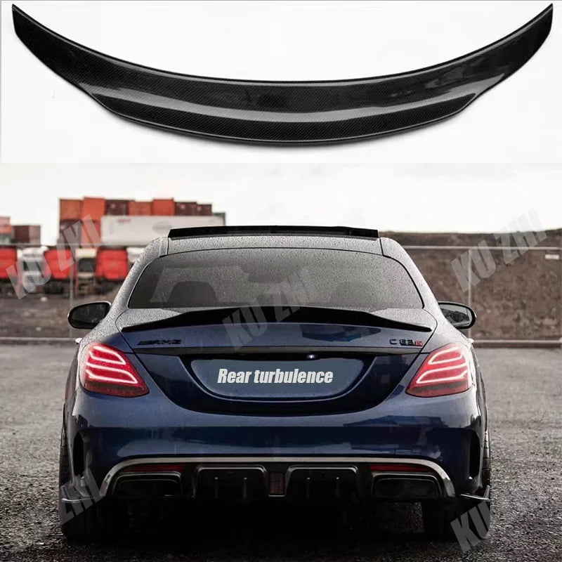 Carbon Fiber Rear Spoiler forMercedes Benz W205 C63 2015-2020