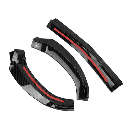 Lower Splitter For Mercedes Benz C Class W205 Sport Style 2015 2016 2017 2018