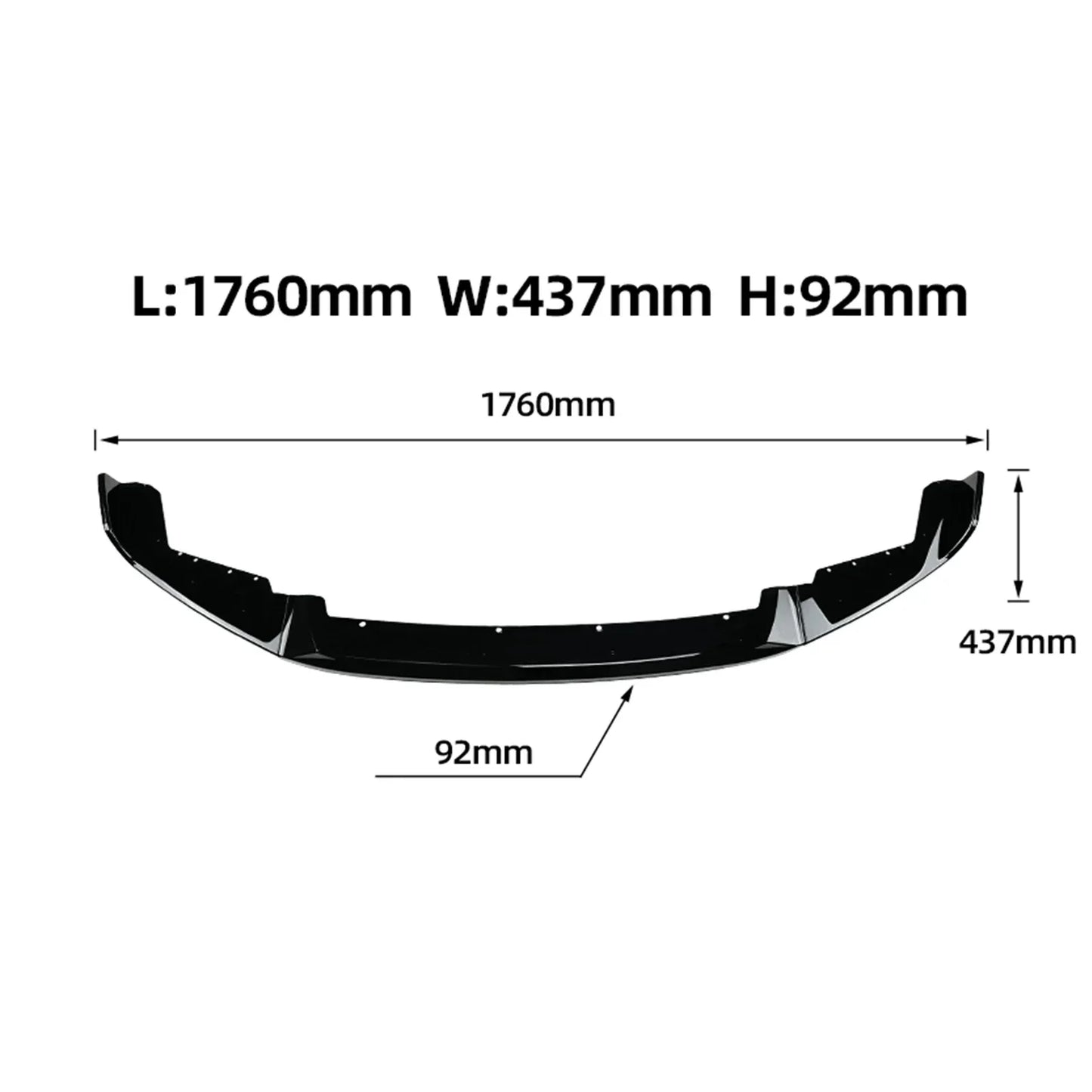 Front lip For BMW F87 M2 2016-2021
