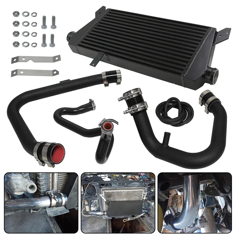 Front Mount Intercooler Kit For VW Passat Audi A4 B5 Quattro 1.8T 1996-2001