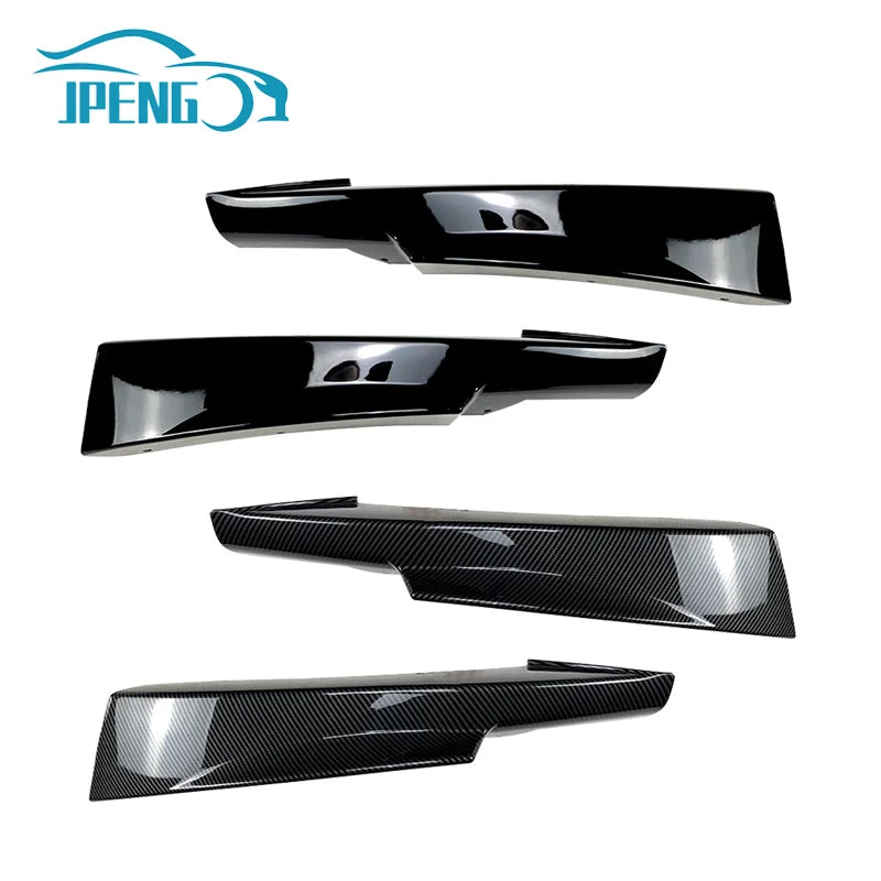 Front lip inserts for BMW 3 Series E90 E91 328i 325i LCI M-Tech Sports 2009 2010 2011 2012