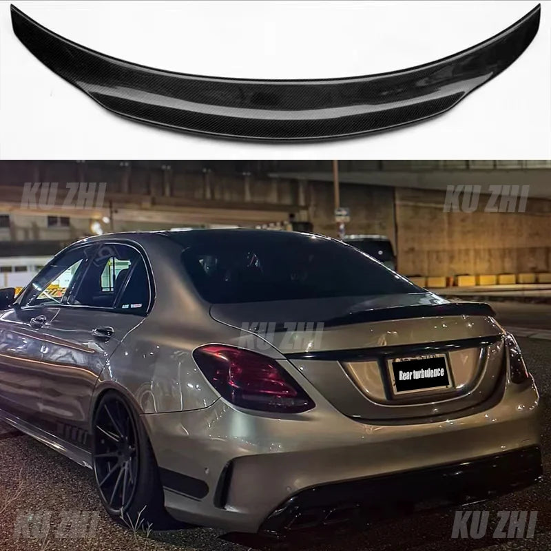 Carbon Fiber Rear Spoiler forMercedes Benz W205 C63 2015-2020