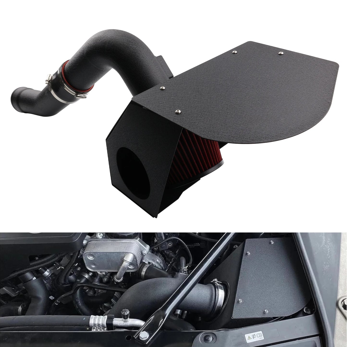 Cold Air Intake Kit For F10 F11 520i 528i N20 2.0L 2012-2018