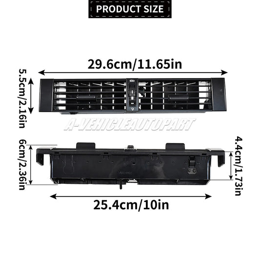 Middle Front Dashboard Air Vent For W124 A1248300854 A1248300754