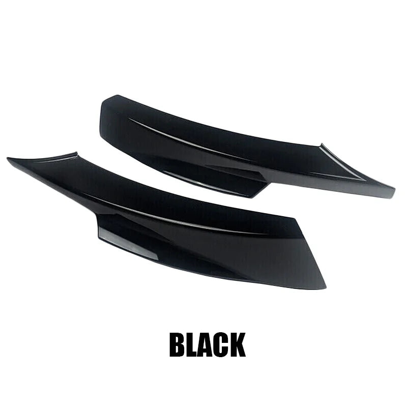 Front lip inserts for BMW 3 Series E90 E91 328i 325i LCI M-Tech Sports 2009 2010 2011 2012