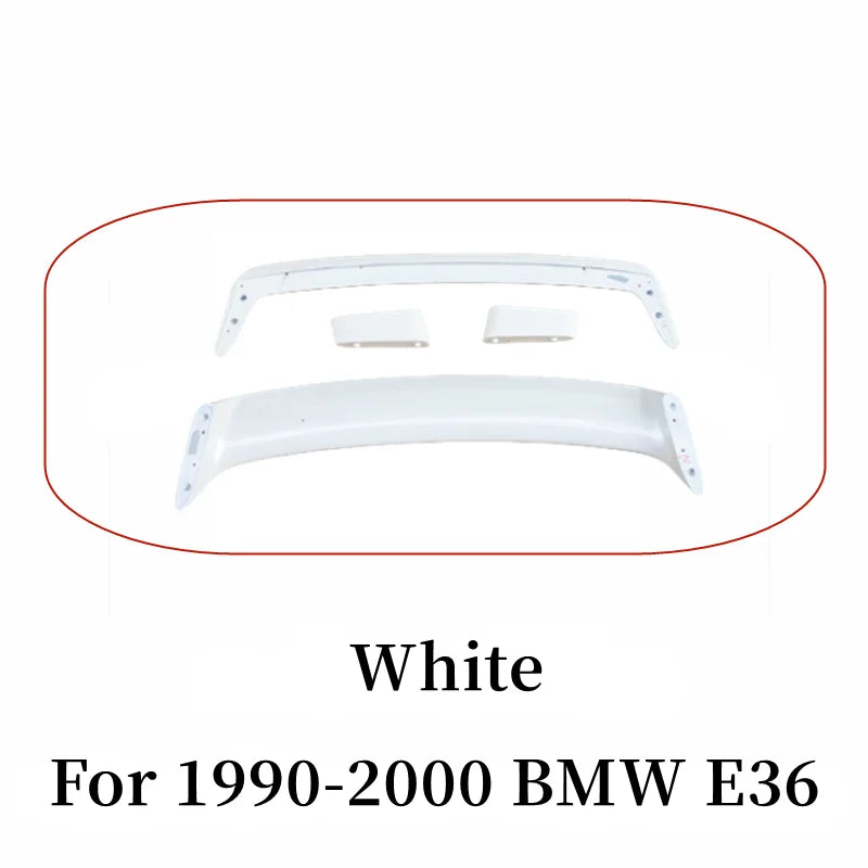 Rear Spoiler for 1990-2000 BMW 3 Series E36 M3 Black Carbon