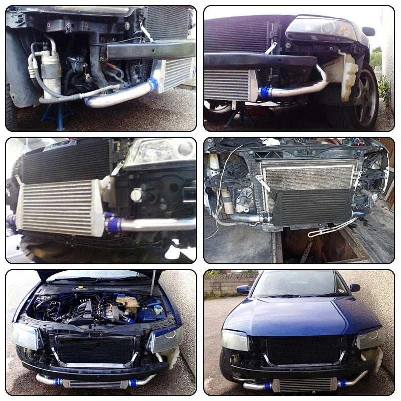 Front Mount Intercooler Kit For VW Passat Audi A4 B5 Quattro 1.8T 1996-2001